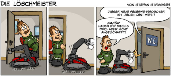 Die Löschmeister - Comicstrip Nr. 28